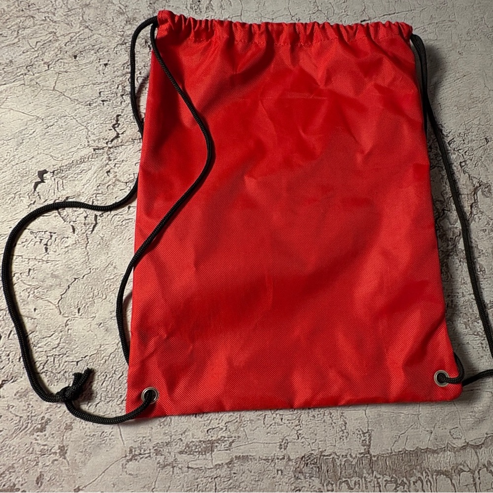 Rosy Red Drawstring Backpack, Cincinnati Reds - Picture 2 of 4